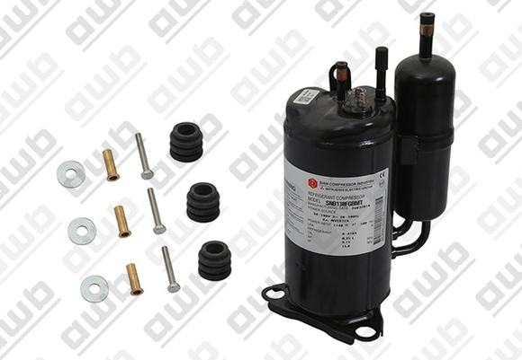 AWB compressor, 5kw tbv Geniaair 0020192 - afb. 1