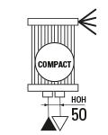 Buisradiator Lucy 1885x430 compact 50mm DRL - afb. 2