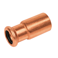 Copper-press Insteekverloop 15-12mm kiwa