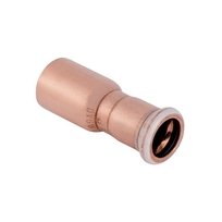 Copper-press Insteekverloop 35-28mm kiwa