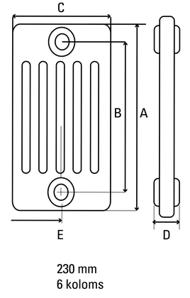 DRL MultiColom 6 kolom 1000-10 standaard - afb. 3