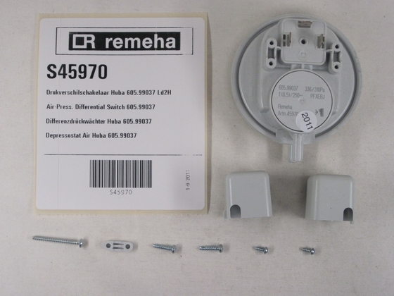 LUCHTDRUKSCHAK. H 3DHR S45970 REMEHA - afb. 1