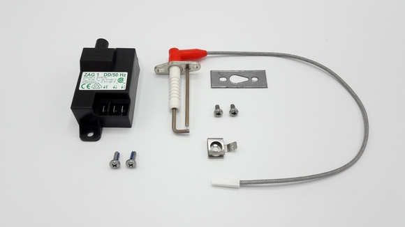 Remeha zundtrafo + ionisations elektrode - afb. 1