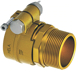 Thermaflex mechanische fitting knel/buitendraad 32/1inch 1730-032000-4 - afb. 1