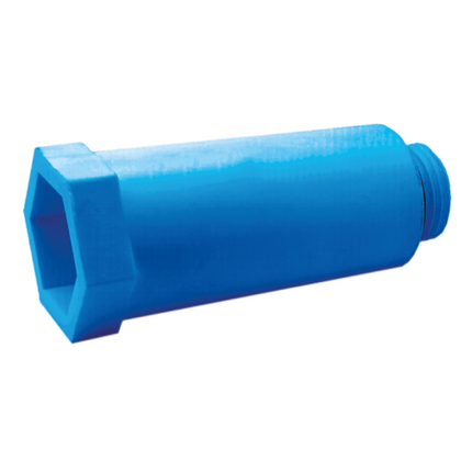 Unicor specieplug+o-ring 1/2 blauw - afb. 1